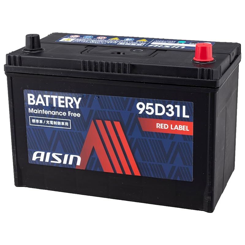 アイシン AISIN 車用 バッテリー 95D31L 標準車|充電制御車対応 RED LABEL BTRAZ-9095D31L