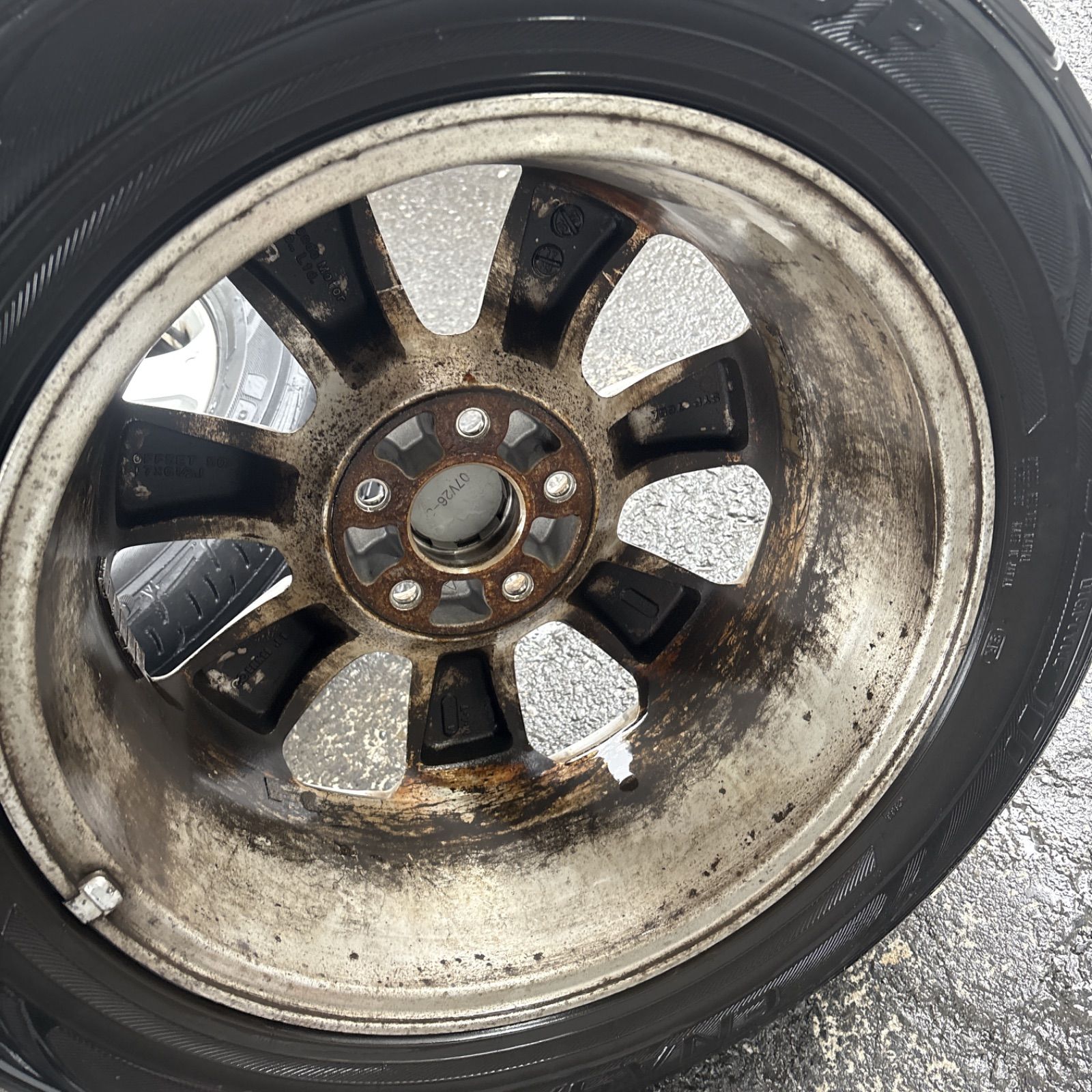 ホンダ NBOX純正 15インチ ホイールセット 165/55 R15 未使用夏タイヤ