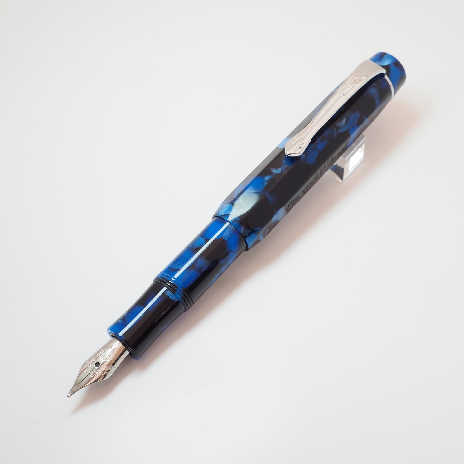 カヴェコ アートスポーツ 万年筆M 中字 ぺブルブルー KAWECO-11000187