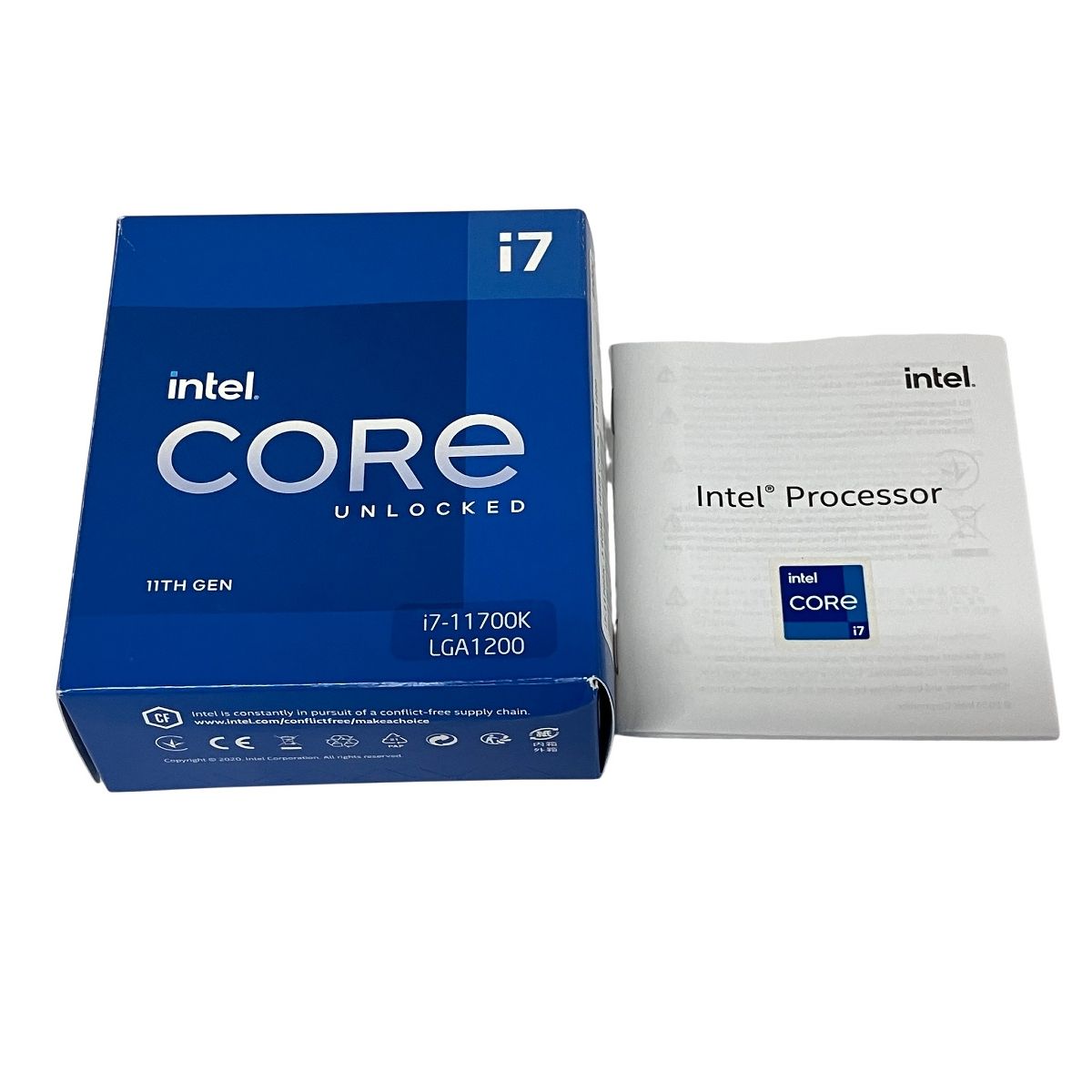 intel Core i7-11700K 3.60GHZ CPU インテル PC パーツ パソコン ジャンク F10527091