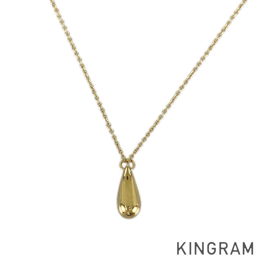ティファニー TIFFANY&Co. ティアドロップ K18YG ネックレス sst