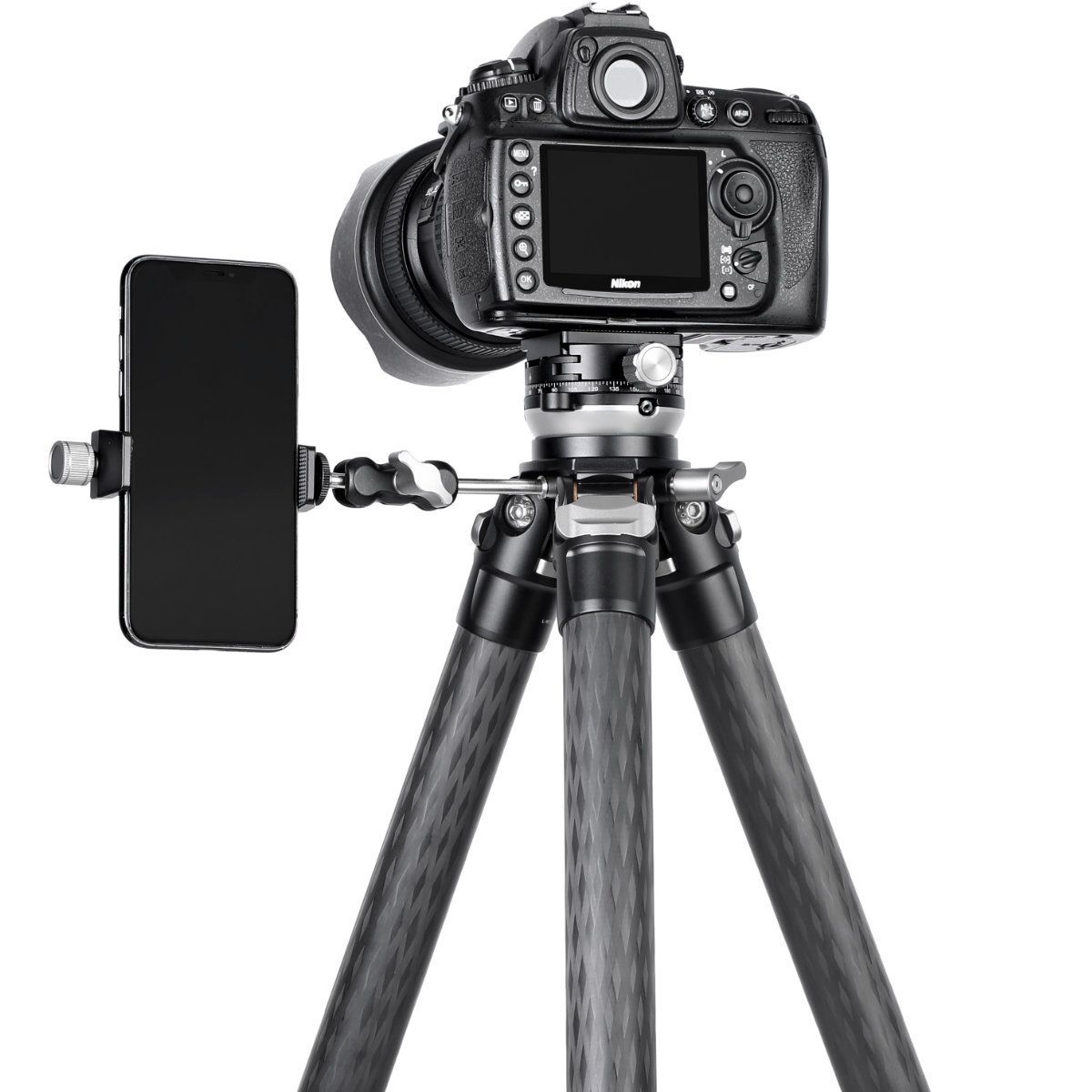 LS-255CEX レベリングベース搭載カーボン三脚単品
