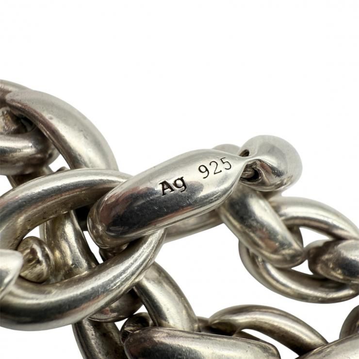 HERMES エルメス MM 20コマ アクロバット ブレスレット シルバー