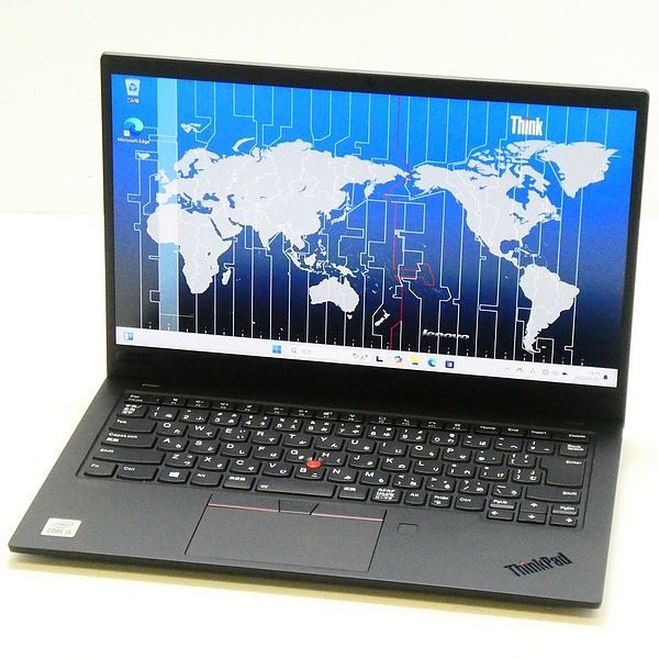 Lenovo ThinkPad X1 Carbon Gen8 (20UA) Core i5 10210U/8GB/M.2 SSD256GB(NVMe)/Win11Pro-64bit/WEBカメラ/フルHD