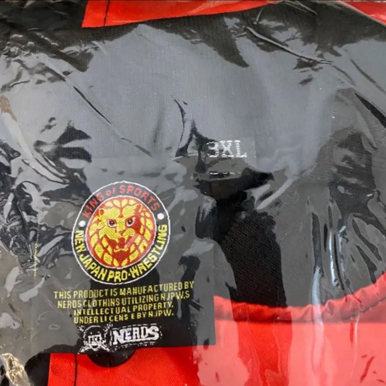 新品未開封】新日本プロレス公認・ジェイホワイト ブルゾンジャケット