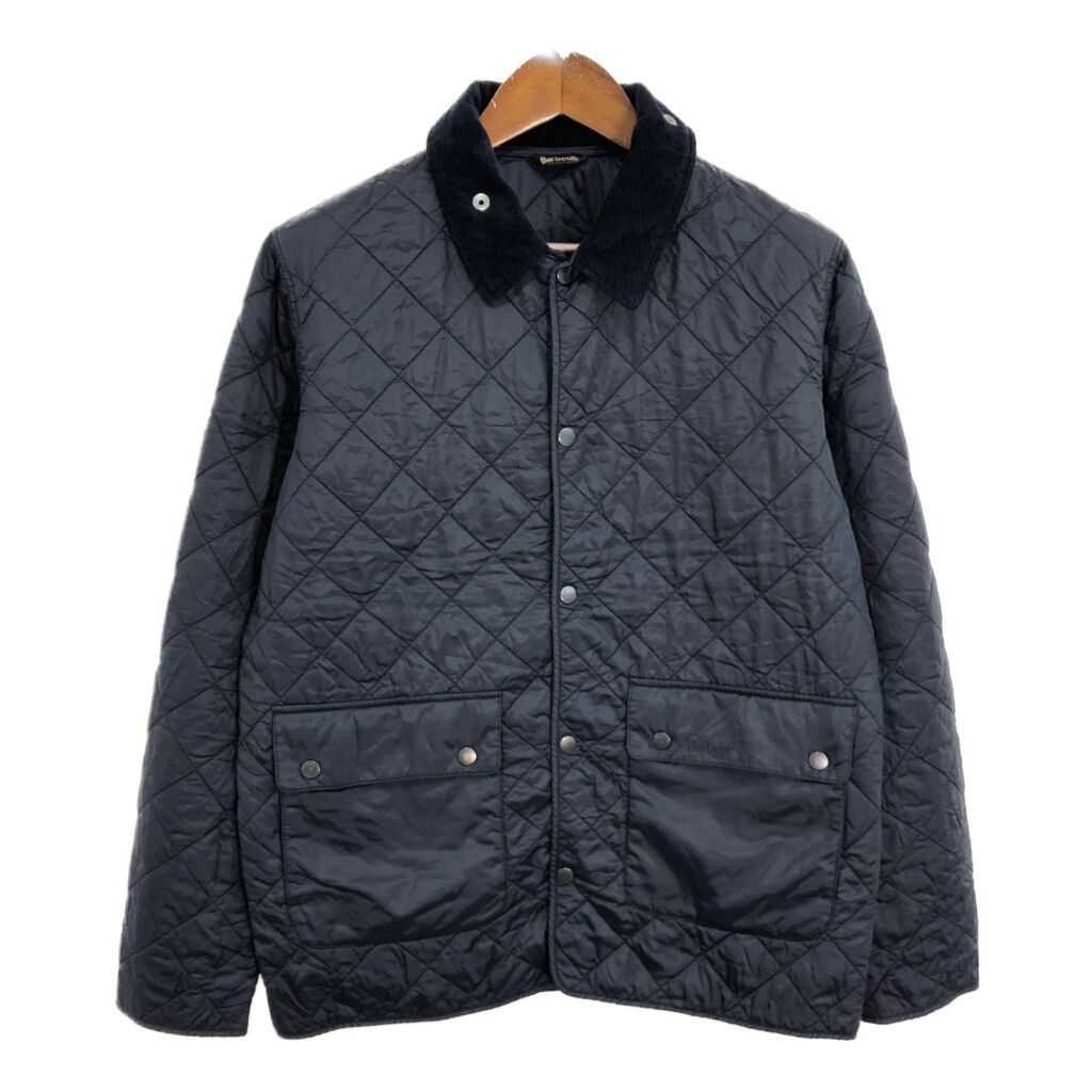 Barbour バブアー GIMBAL QUILT キルティングジャケット ネイビー メンズ M 古着 U3454