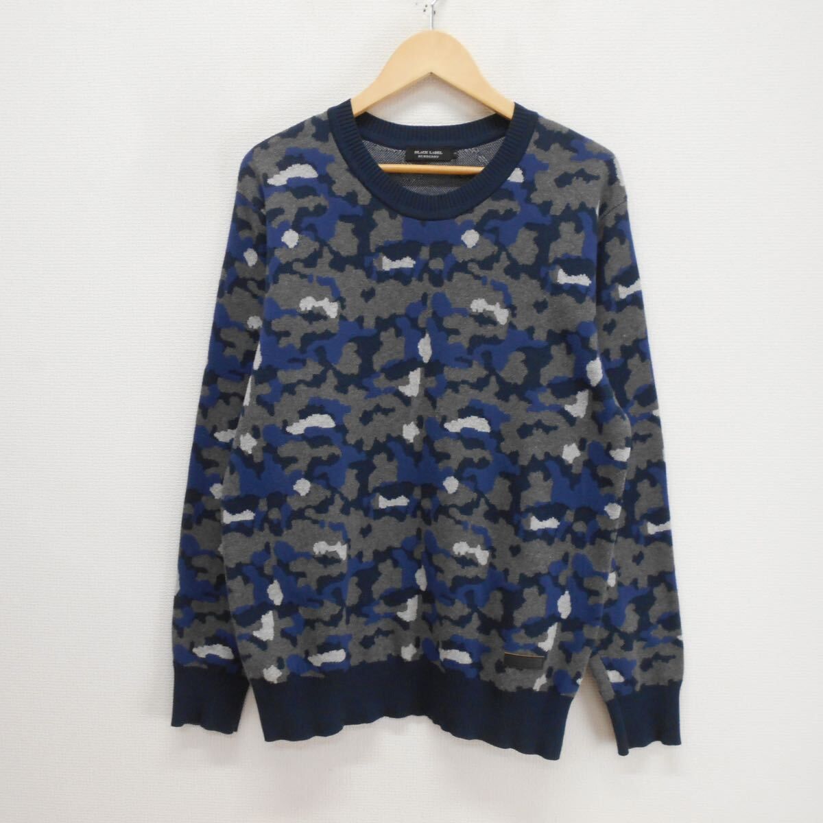 BURBERRY 迷彩ニット