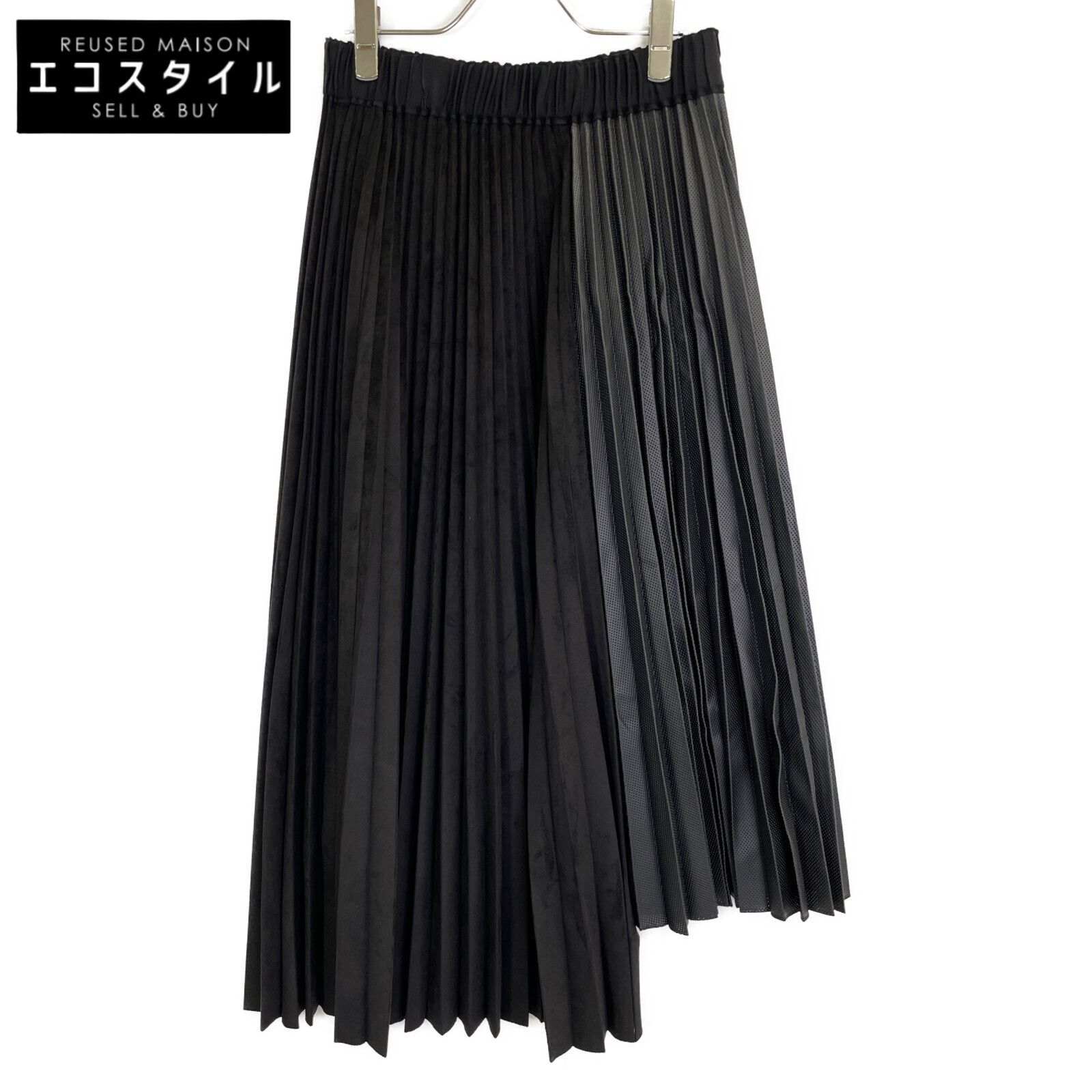ADORE アドーア 531-9220802 ﾌﾞﾗｯｸ ﾐｯｸｽﾌﾟﾘｰﾂｱｼﾝﾒﾄﾘｰｽｶｰﾄ 36