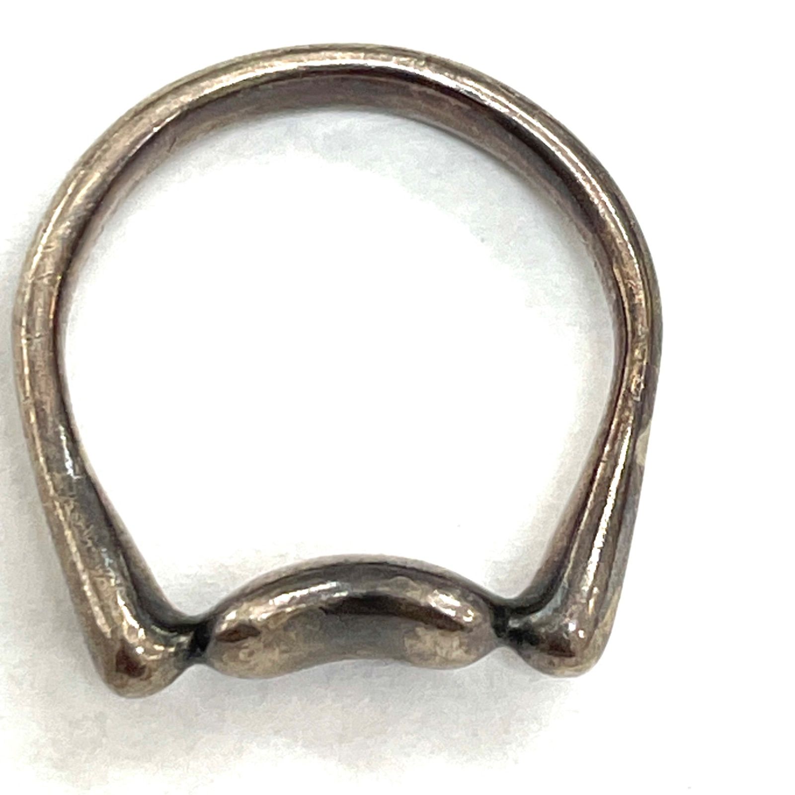 TIFFANY&Co. ティファニー ビーンズリング 4号 シルバー925