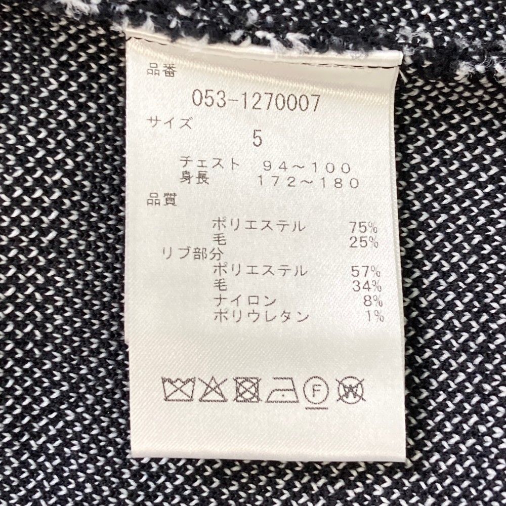 サイズ：5 PEARLY GATES パーリーゲイツ ウール混 ニット