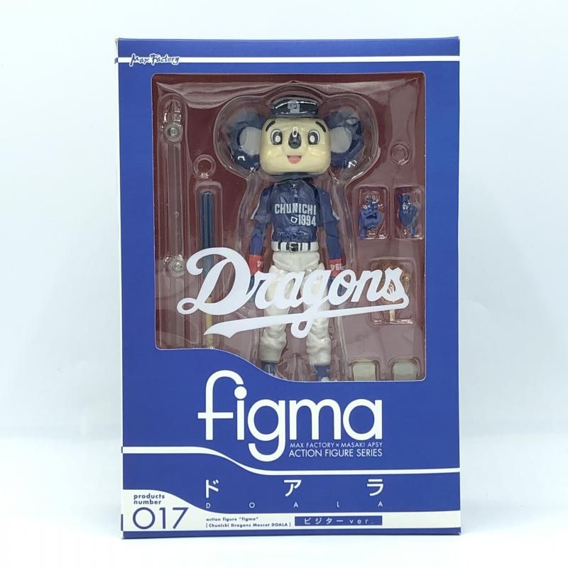 【中古】未開封）figma 中日ドラゴンズマスコット ドアラ ビジターVer.[10]