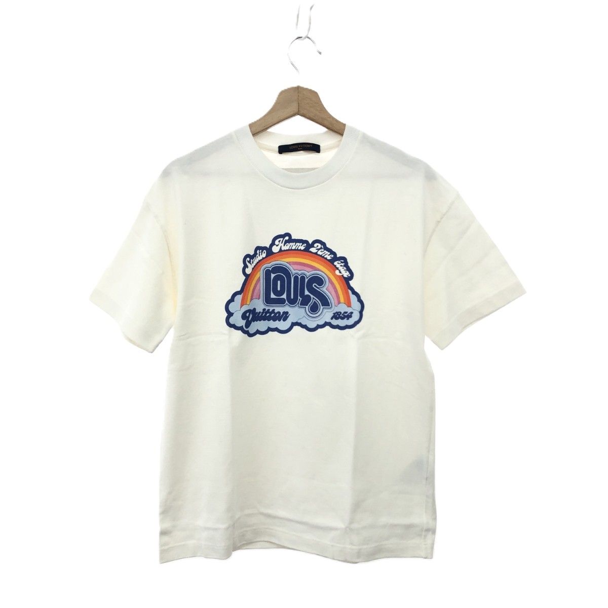 LOUIS VUITTON ルイヴィトン レインボーロゴプリント カットソー