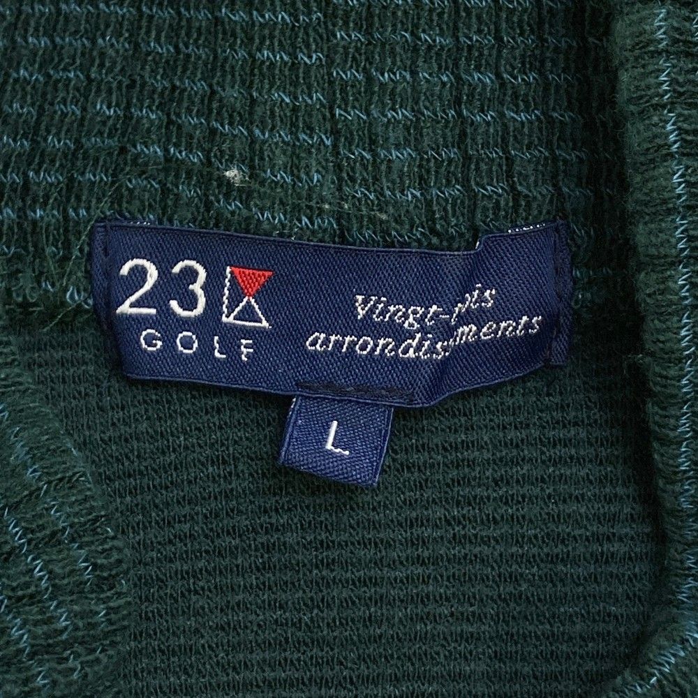国内外の人気集結！ サイズ：L 23区GOLF ニジュウサンクゴルフ モックネック ニット ウエア