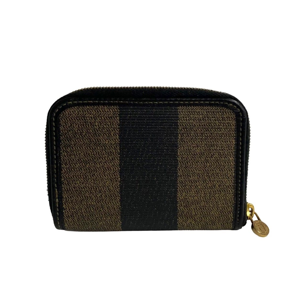 新品未使用✨FENDI フェンディ ペカン コインケース 小銭入れ 63447 FENDI 極 美品 フェンディ ペカン レザー PVC ブラック コイン