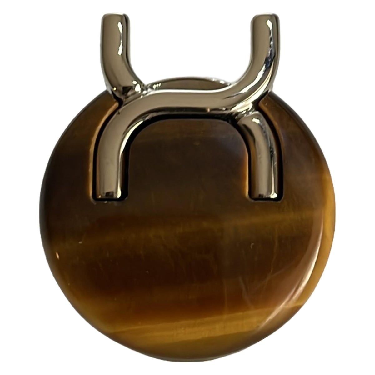 Chloe クロエ イヤリング - ダークブラウン×ゴールド 片側のみ