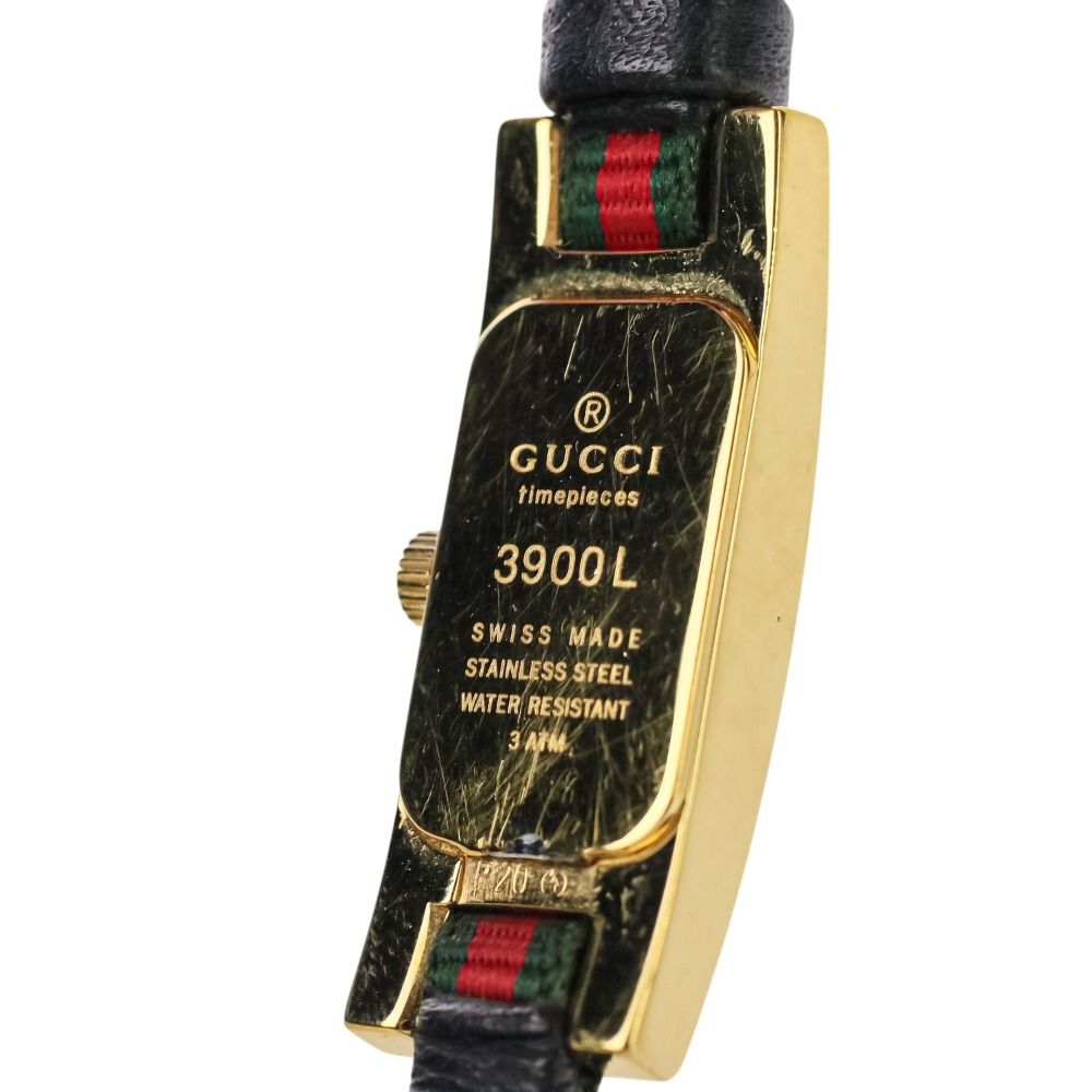 Gucci レディース腕時計 3900L 中古品 美品 GUCCI グッチ 3900L シェリーライン レディース腕時計