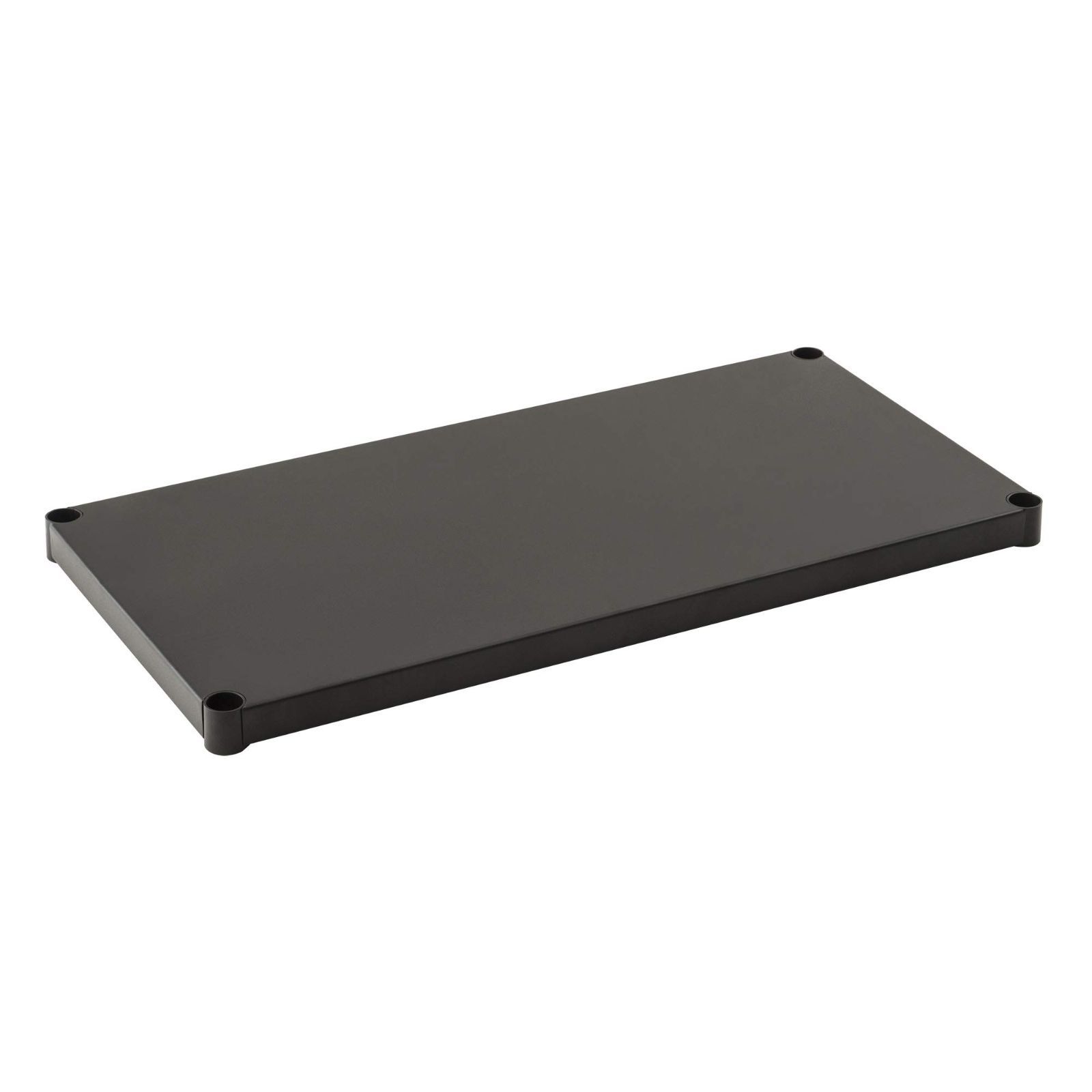 【特価商品】棚板 パーツ スチールシェルフ ソリッドシェルフ スチールラック 幅81×奥行41cm 耐荷重80kg ラック ポール径25mm NO8040-SD ノワール サビと傷に強い特殊塗装 黒 ルミナス ブラック お