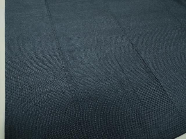 平和屋着物○男性 本塩沢 アンサンブル 110亀甲 中田屋織物謹製 証紙