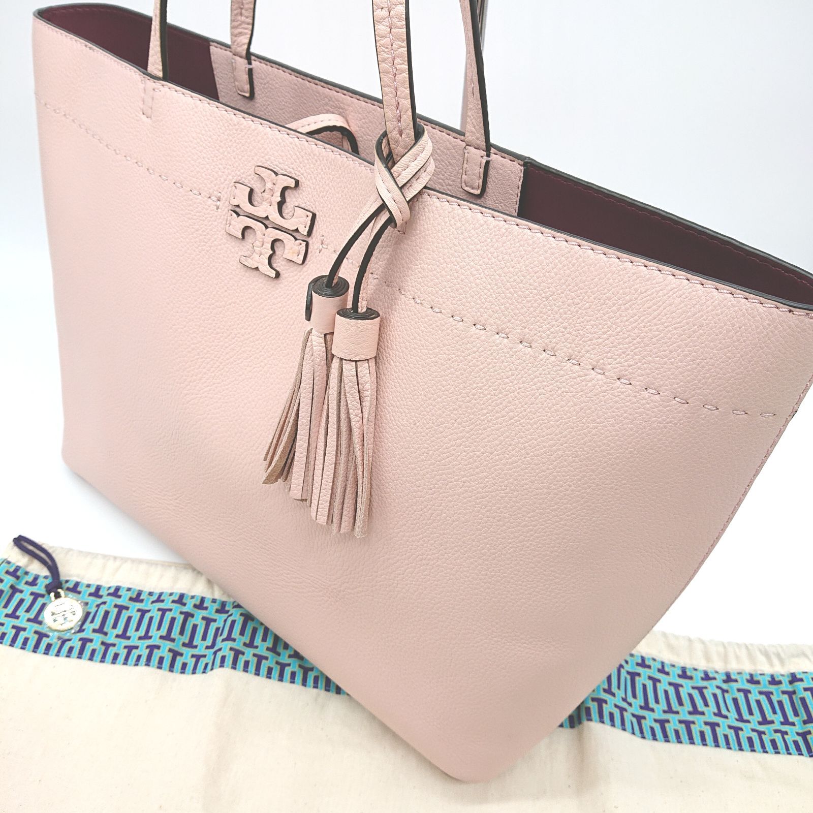 美品】TORY BURCH トリーバーチ トートバッグ マックグロー ショルダー 