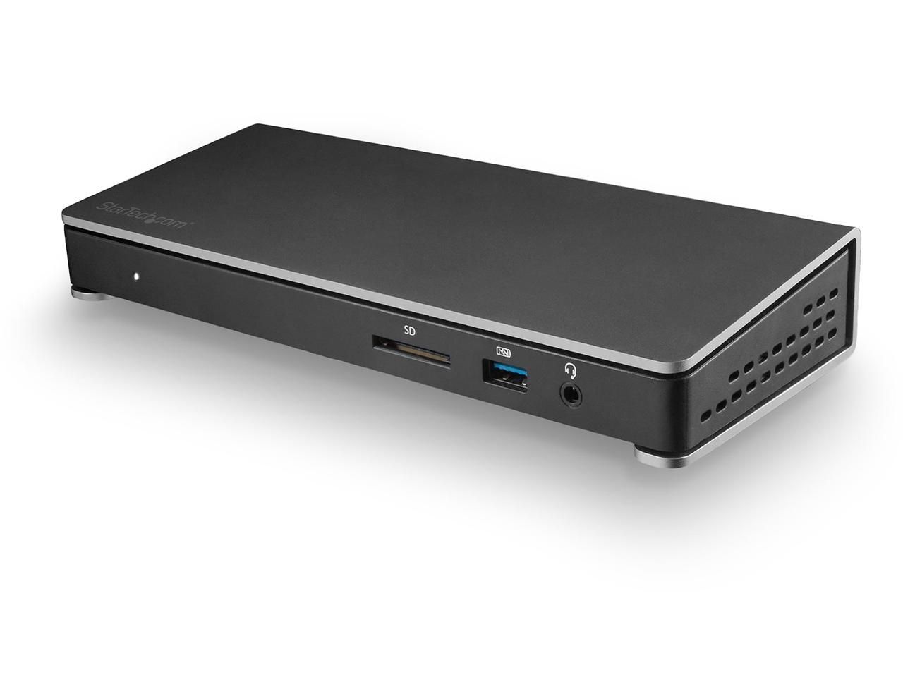 2営業日で発送 スターテック THUNDERBOLT 3 ドッキングステーション デュアル4K 60HZモニタ 6X USB 3.0ポート