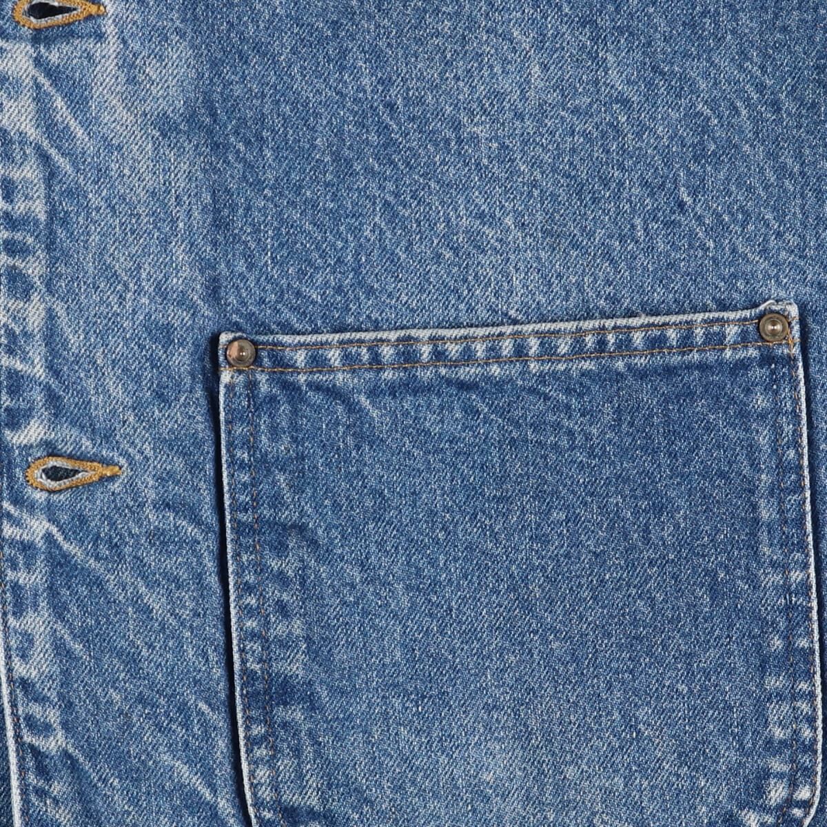 90s Carhartt デニムカバーオール チョアコート 古着 90年代 カーハート Carhartt ミシガンチョアコート デニム