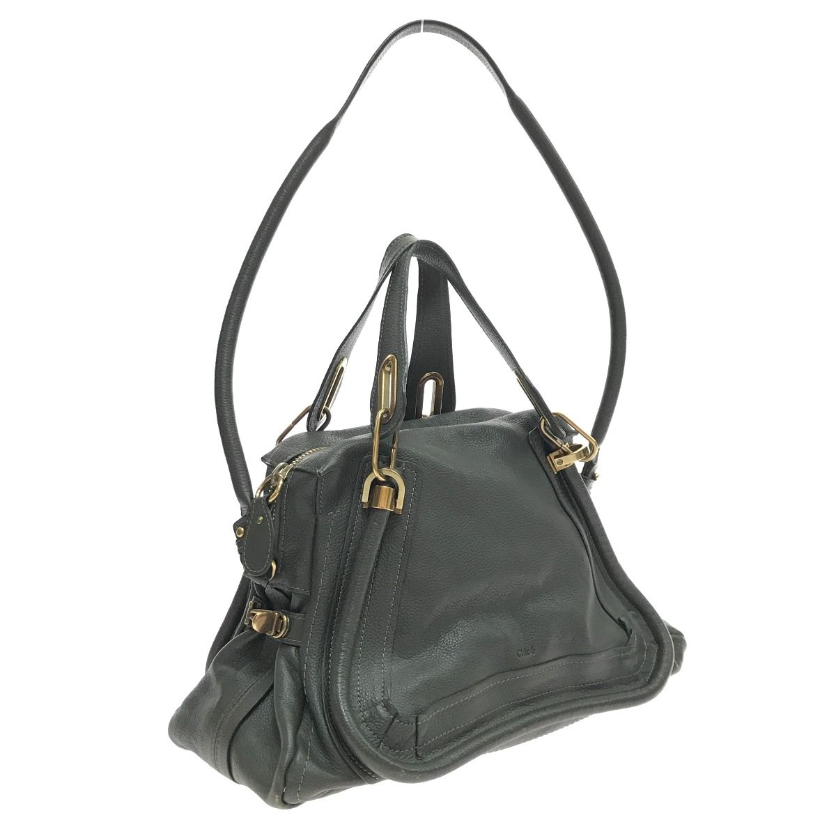Chloe クロエ パラティ2WAYハンドバッグ グレー - メルカリ Chloe クロエ パラティ2WAYハンドバッグ グレー - メルカリ