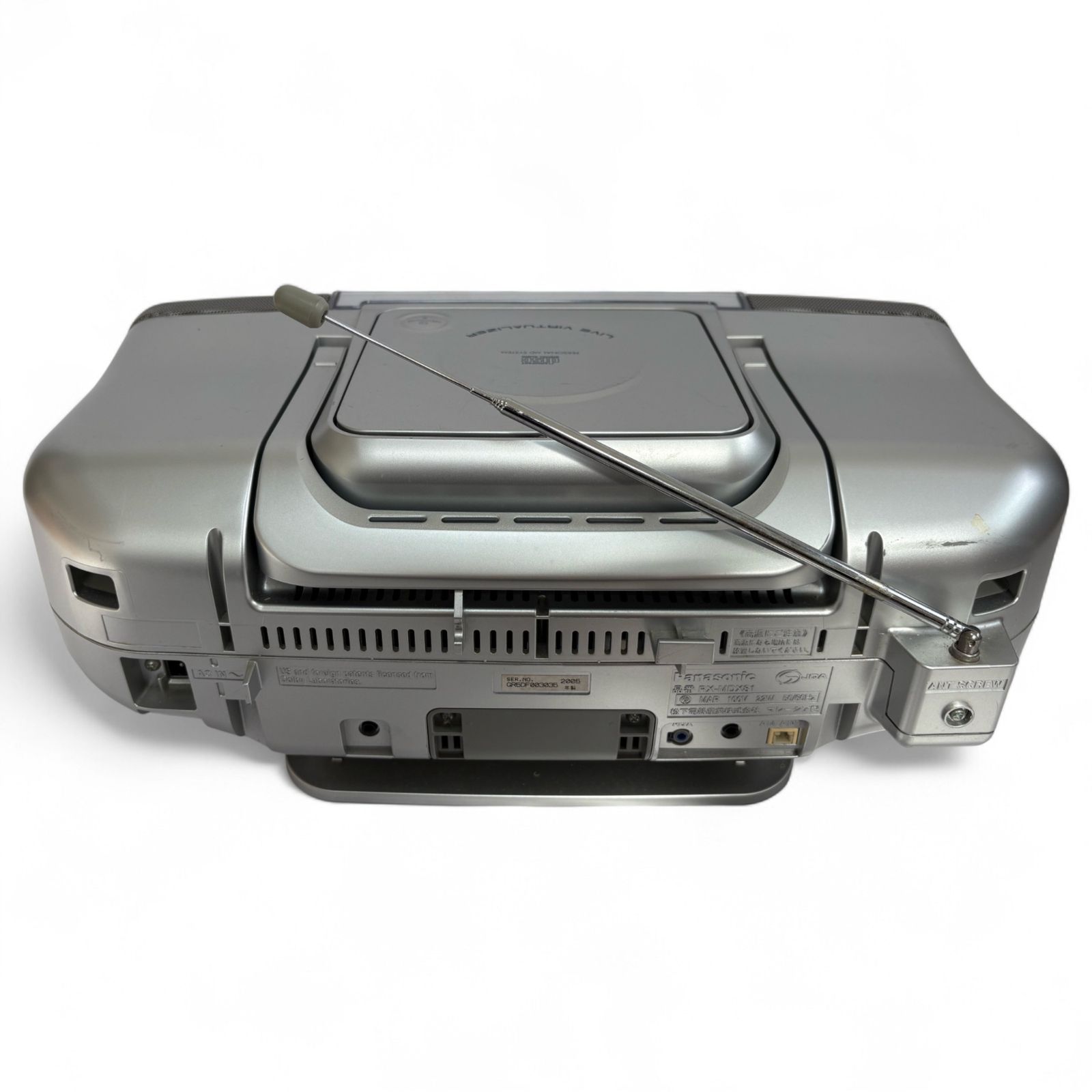 ジャンク扱い】SONY CF-6300 FM/AM 2バンド ステレオラジカセ SONY CF