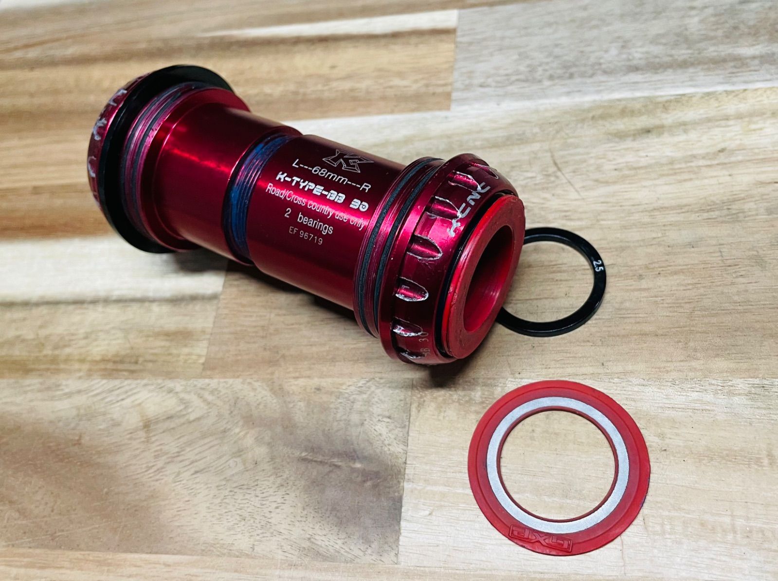 パーツ KCNC PF30 TO GXP ADAPTER BB ケーシーエヌシー ユニバーサルアダプター フランジ単体 対応BB