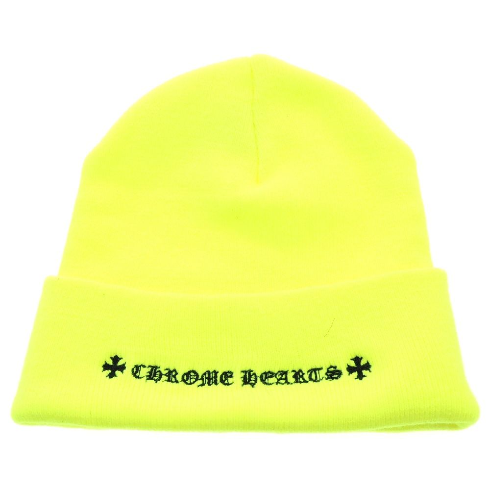 CHROME HEARTS (クロムハーツ) WATCH CAP TRIPLE CROSS BEANIE