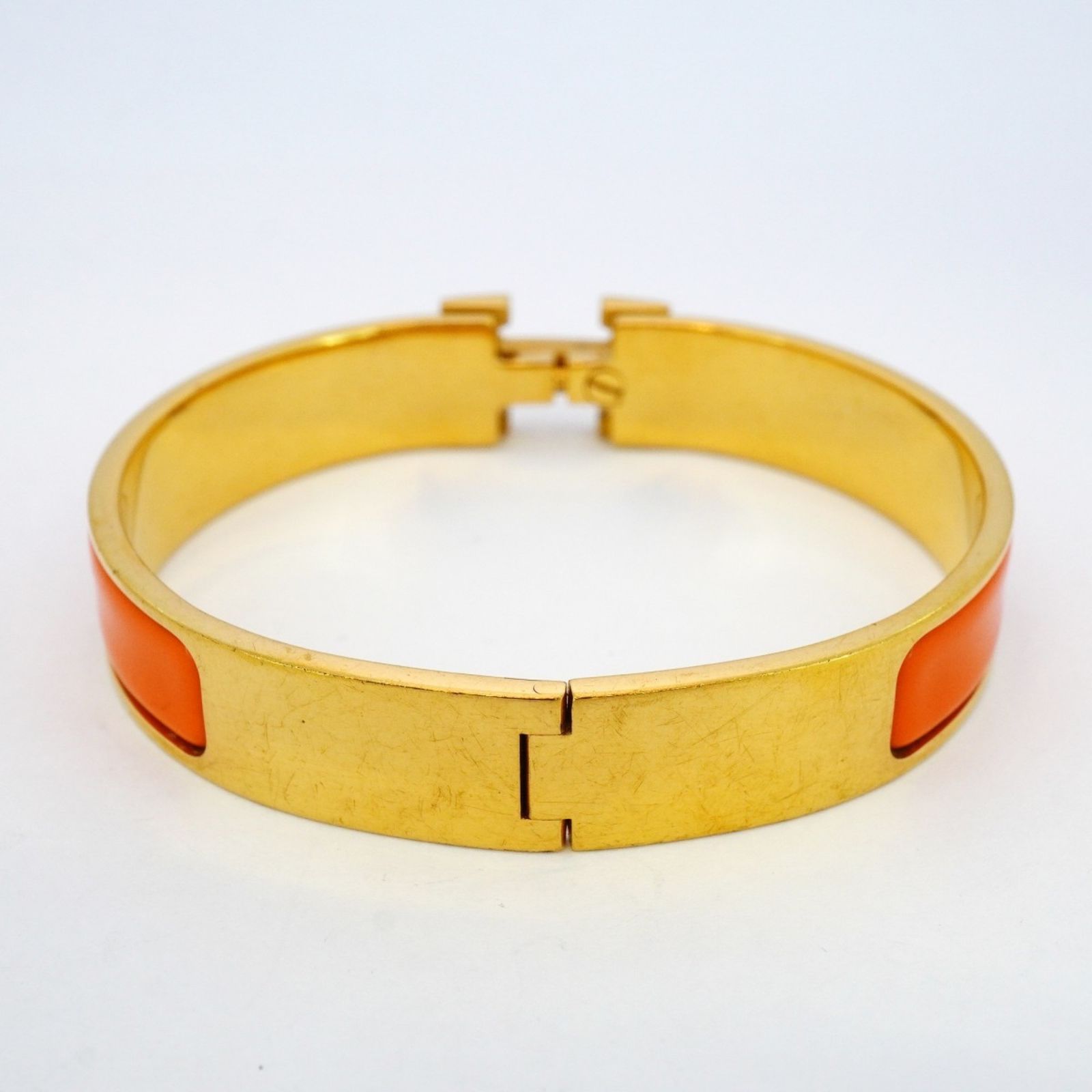 エルメス(Hermes) エルメス バングル クリッククラックPM GPメッキ