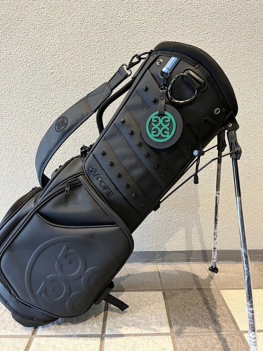 ジーフォア キャディバッグ スタンドバッグ ブラック