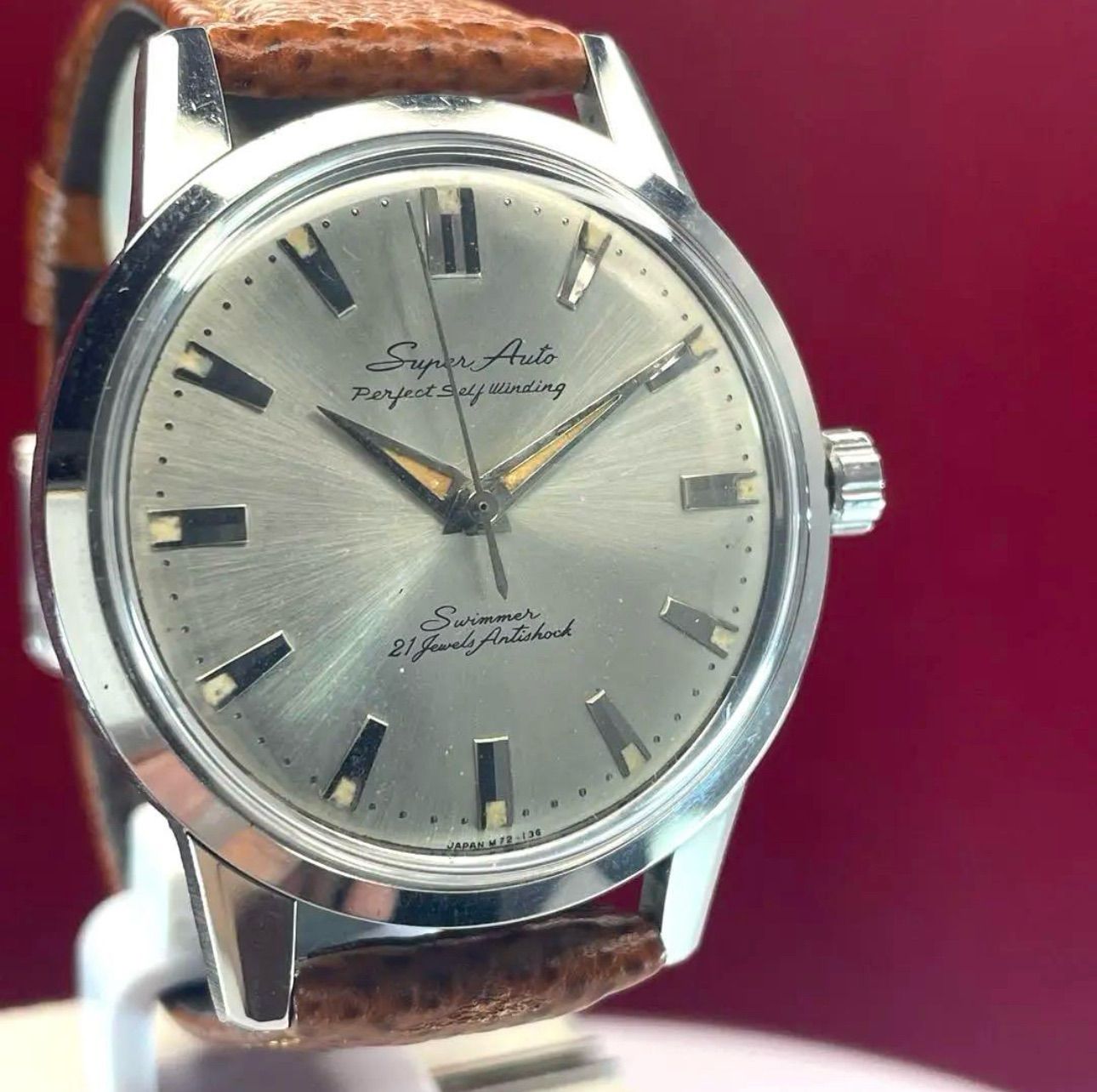 OH済 希少 ORIENT Super Auto Swimmer 日本製 腕時計 OH済 希少 ORIENT Super Auto Swimmer 日本製 腕時計