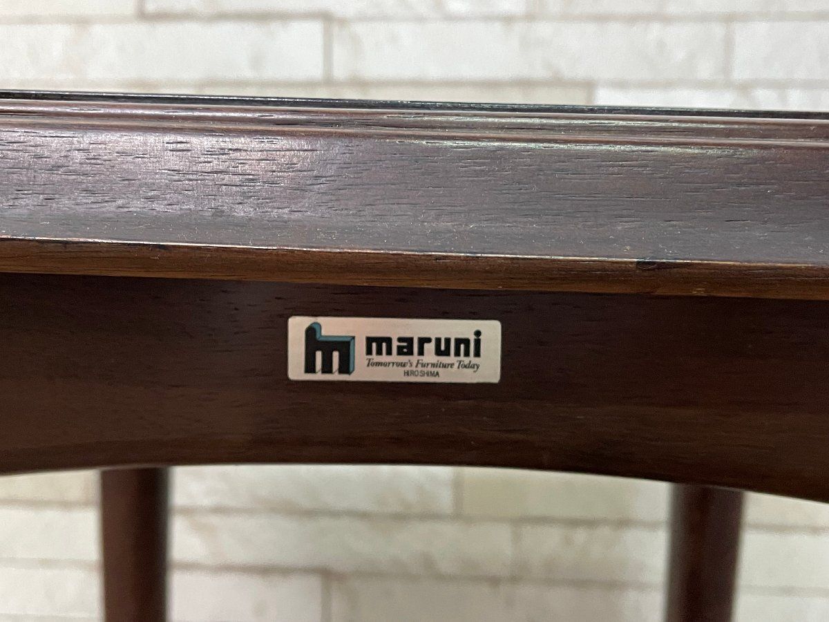 ○maruni マルニ ベルサイユシリーズ ブビンガ 電話台 サイドテーブル