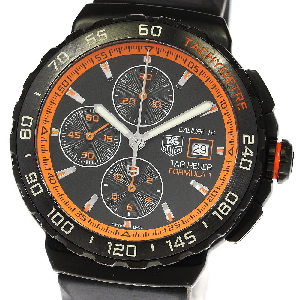 タグホイヤー TAG HEUER CAU2012-0 フォーミュラ1 クロノグラフ 自動巻き メンズ箱・保証書付き_751370 中古ブランド腕時計専門☆CLOSER  メルカリ