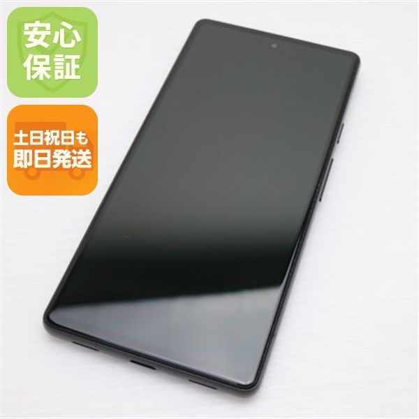 超美品 SIMフリー Google Pixel 6a チャコール スマホ 白ロム
