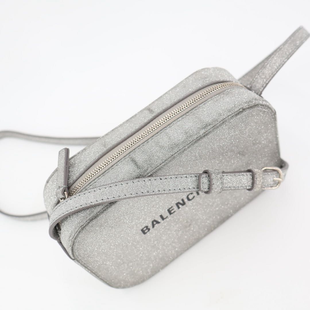 バレンシアガ BALENCIAGA エブリデイ カメラバッグ グリッター 552372 