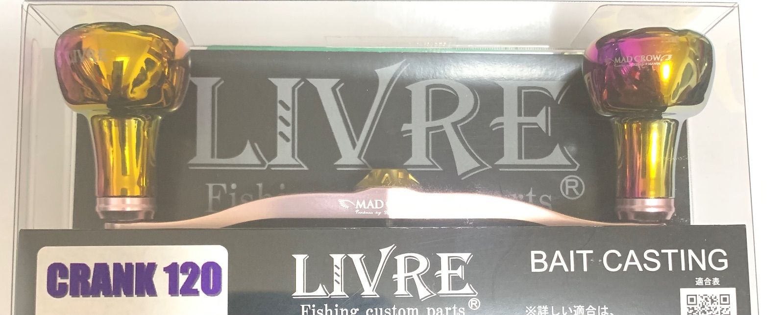リブレ LIVRE スクイッドマニア MAD CROW EF30 ピンクゴールド リブレ LIVRE スクイッドマニア MAD CROW EF30 ピンクゴールド