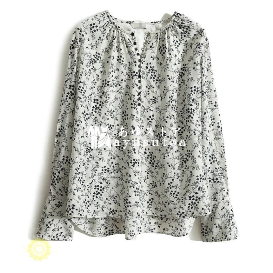 シャツ 花柄