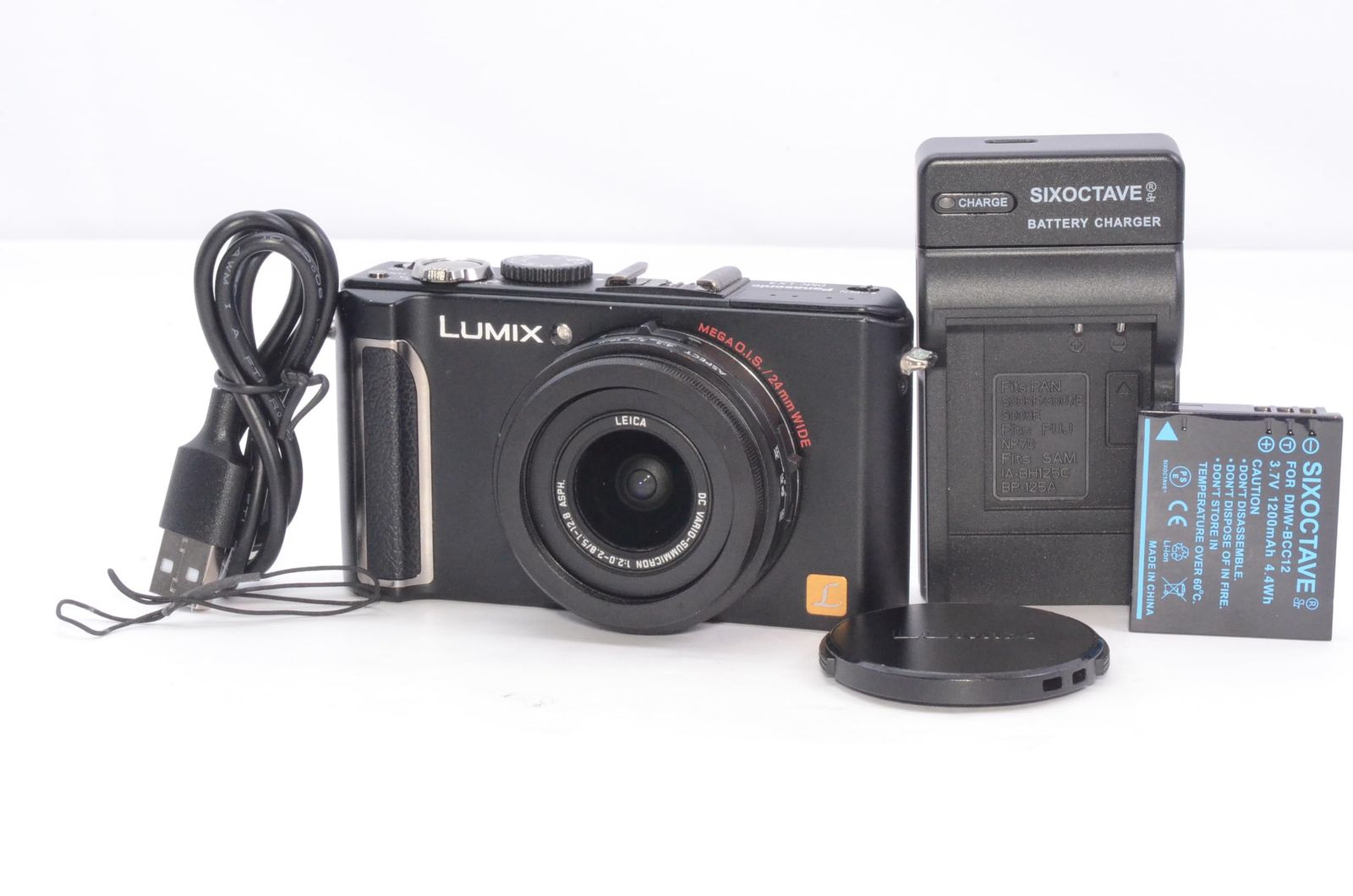 パナソニック デジタルカメラ LUMIX ルミックス LX3 ブラック DMC-LX3-K