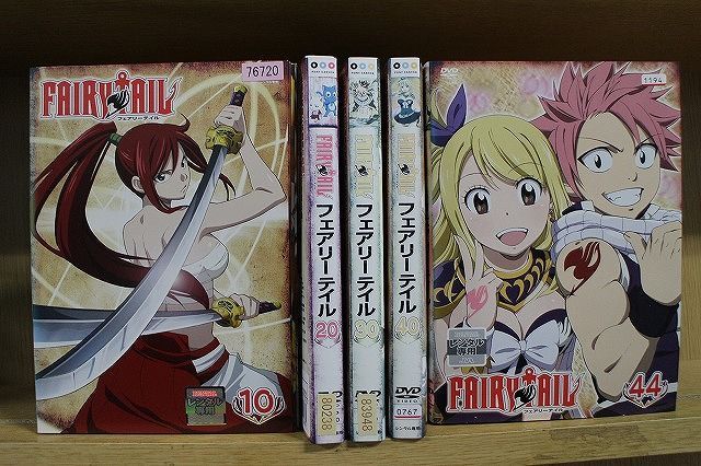 DVD FAIRY TAIL フェアリーテイル 全44巻 ※ケース無し発送 レンタル落ち ZQ834 - メルカリ