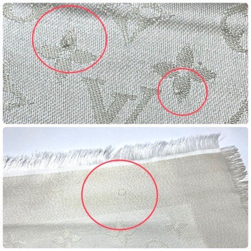 Louis Vuitton ルイ・ヴィトン ショール モノグラム シャイン M74026  