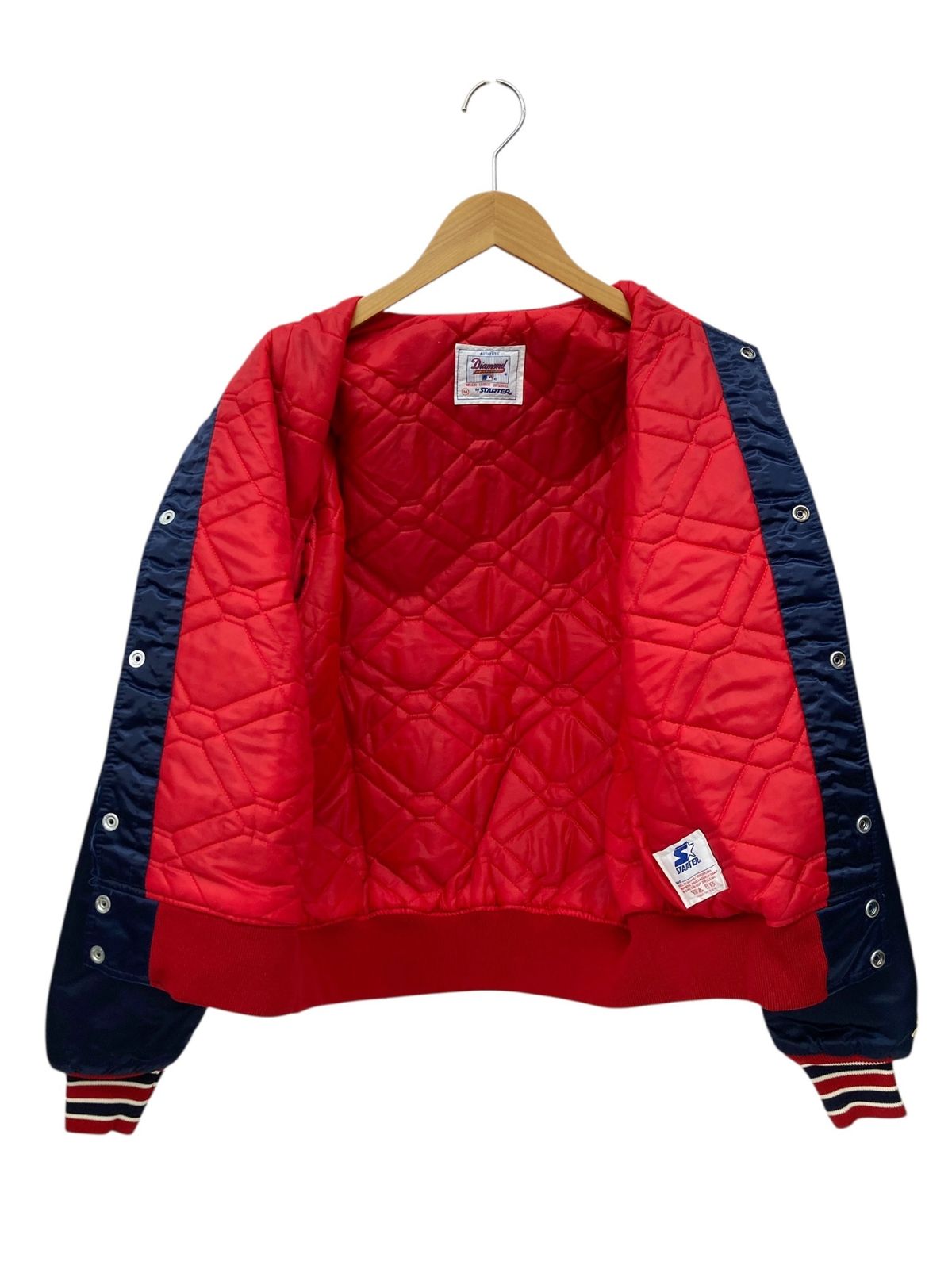 90s STARTER MLB ボストンレッドソックス ナイロンプルオーバー STARTER (スターター) 90s USA製 MLB BOSTON REDSOX ボストン レッド