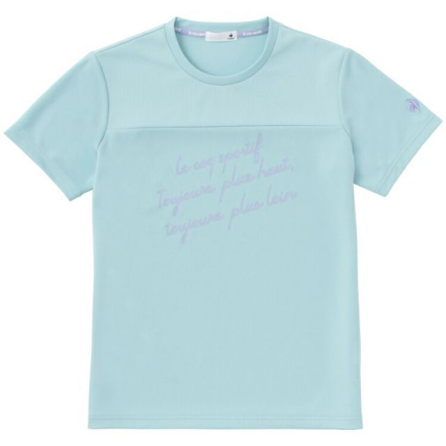 le coq sportif ルコック EXcDRY D-Tec半袖Tシャツ ブルー O QMWVJA05 BL | スポーツ スポーツ用品 レディース 女性 トップス 高速速乾性 ドライ性能 高速ドライ 半袖Tシャツ 半袖 シャツ ジョギング ラン