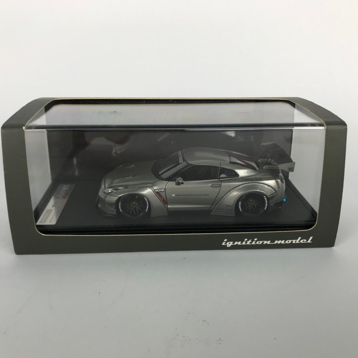 イグニッションモデル 1|43 LB-WORKS GT-R Nissan R35 ガンメタリック