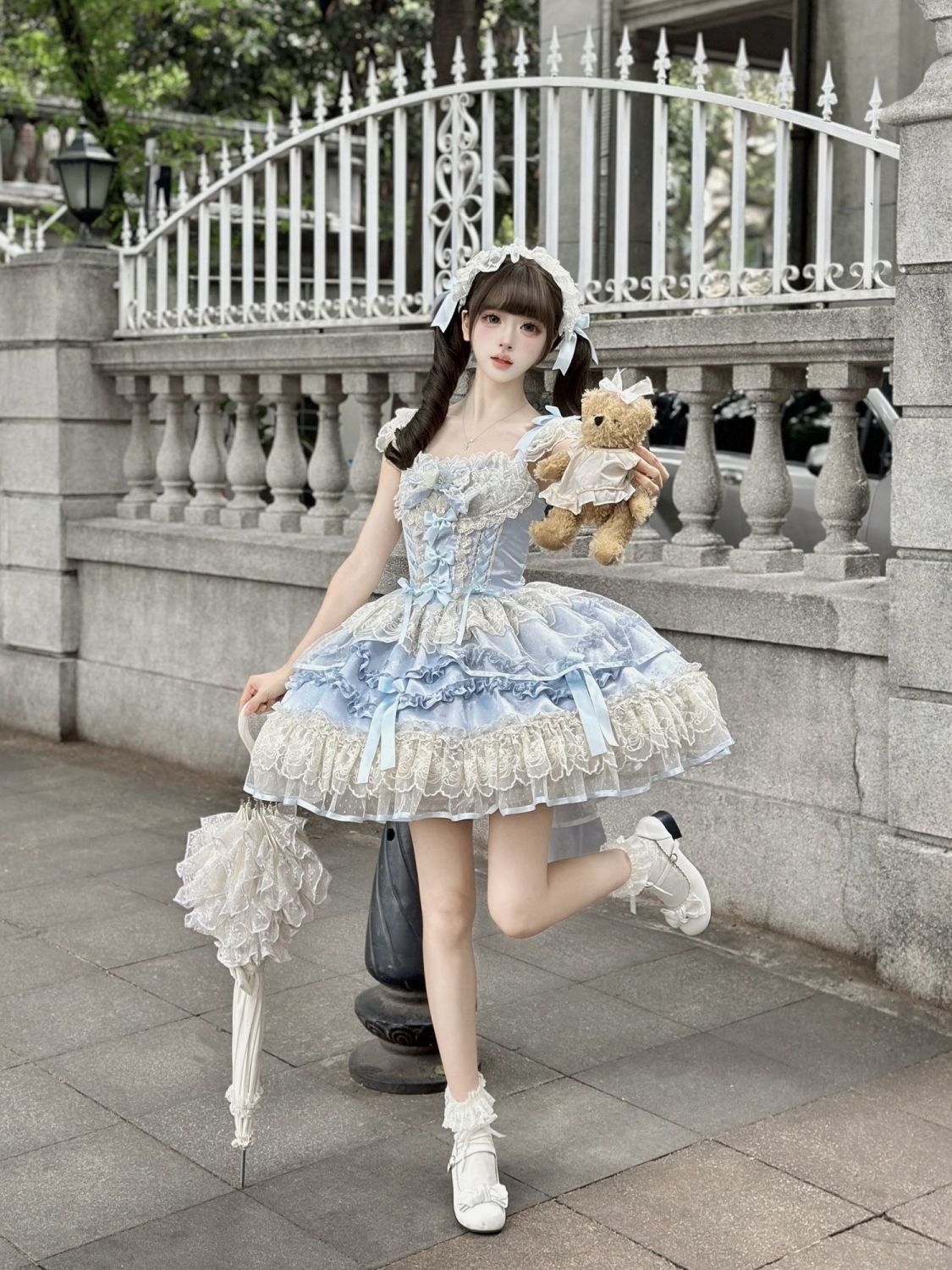 ドレス コスプレ lolita オリジナル 洋服 jsk ロリータ