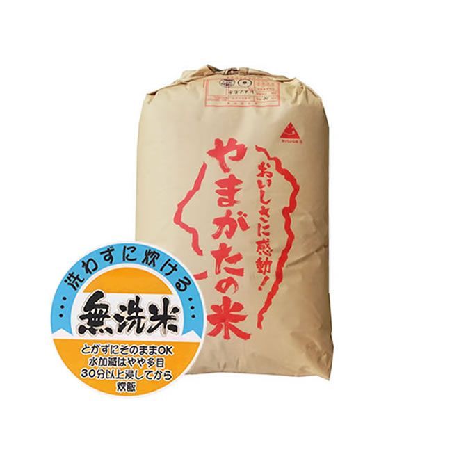 無洗米 令和6年産 もち米 山形県産 ヒメノモチ 精米30kg