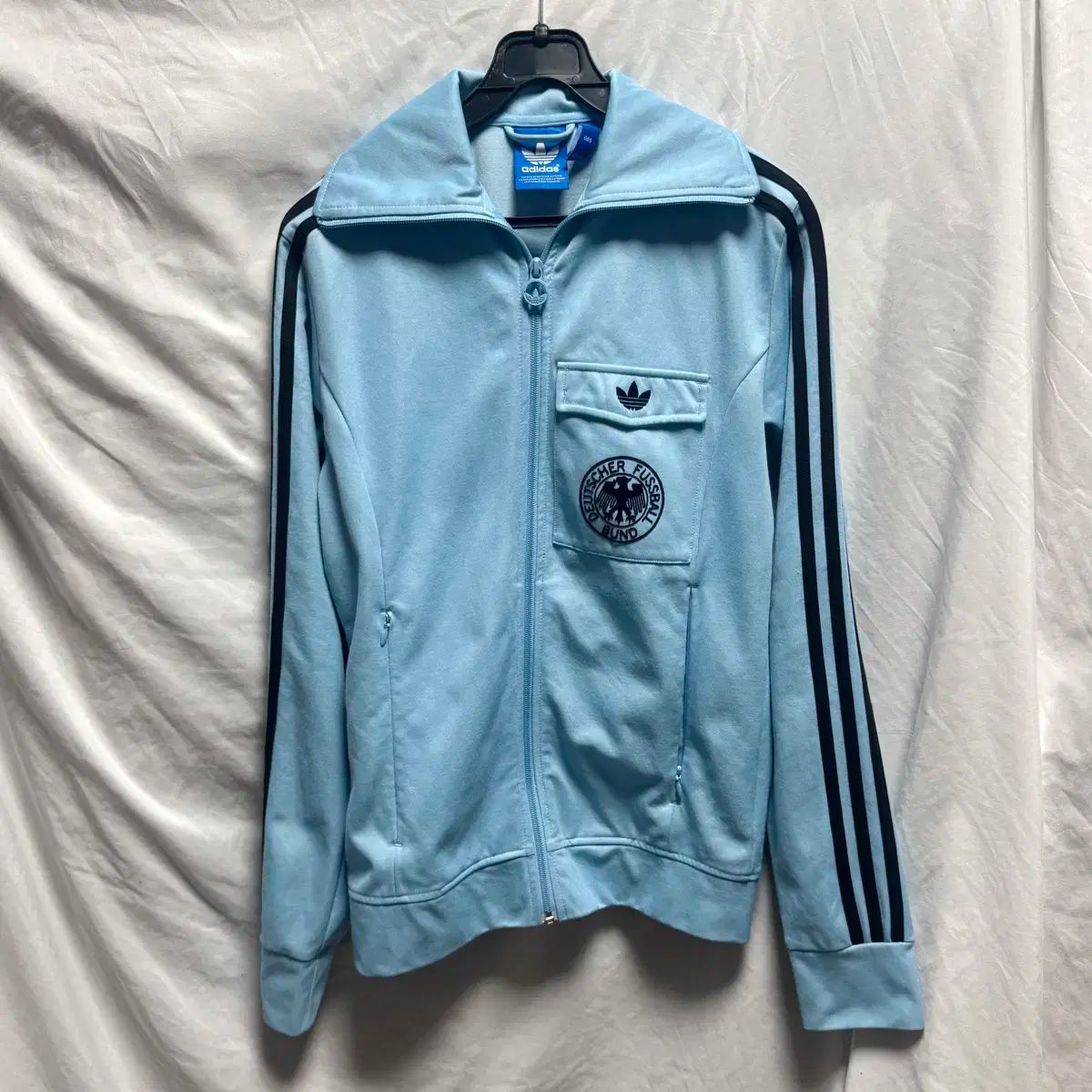 アディダスadidasヨーロッパEUROPAブルー青トラックジャケットジャージ ☆adidas☆ アディダス トラックジャケット ヨーロッパ TT