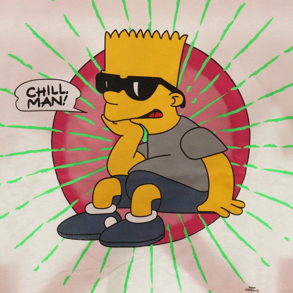 OFF-WHITE (オフホワイト) 19SS ×Simpsons Front Print S/S TEE