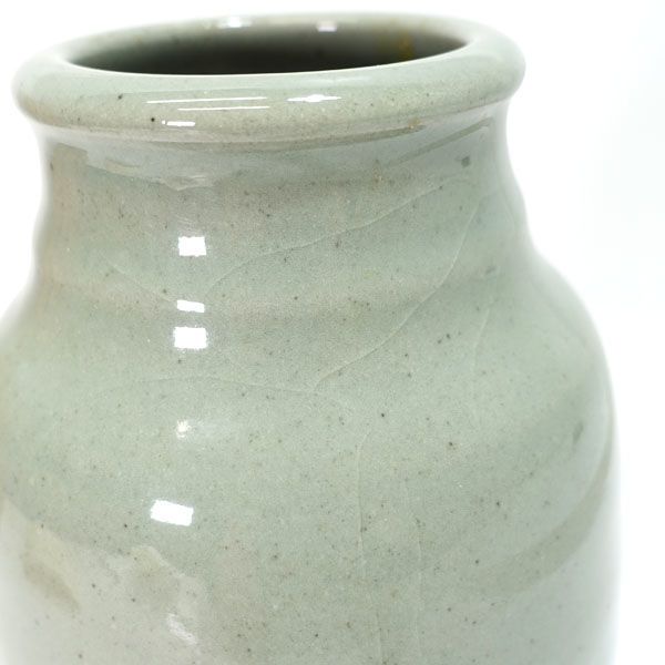 清水直次作 丹波立杭焼 水指（登り窯） 丹波立杭焼