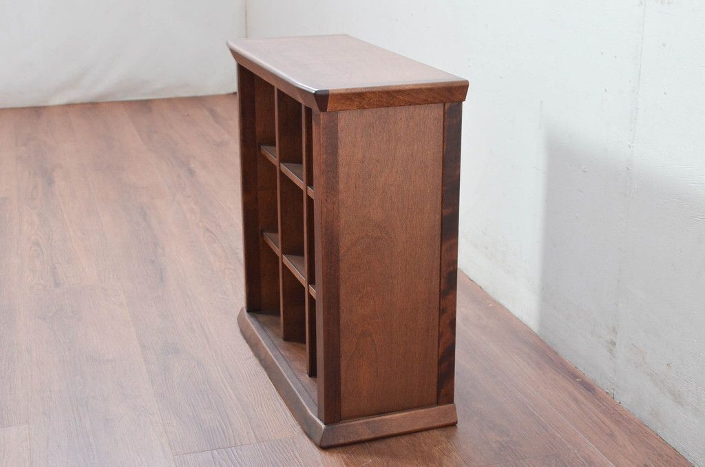 か129カントリー家具 木製ハート型4段キャビネット アメリカン